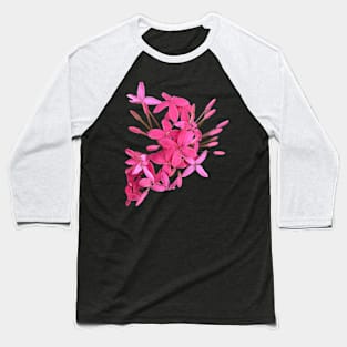 Pink Flowers of Florida Baseball T-Shirt